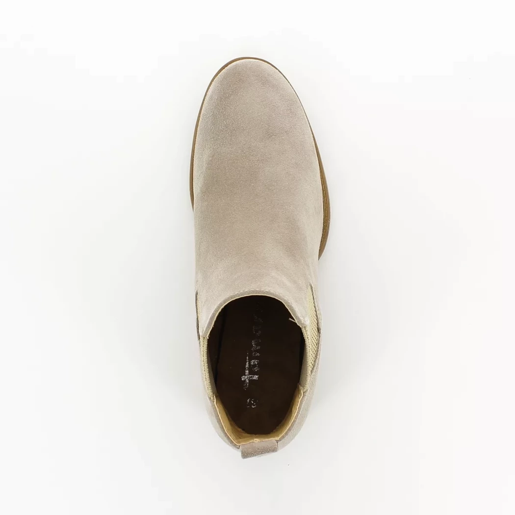 Image (6) de la chaussures Tamaris - Boots Taupe en Cuir nubuck