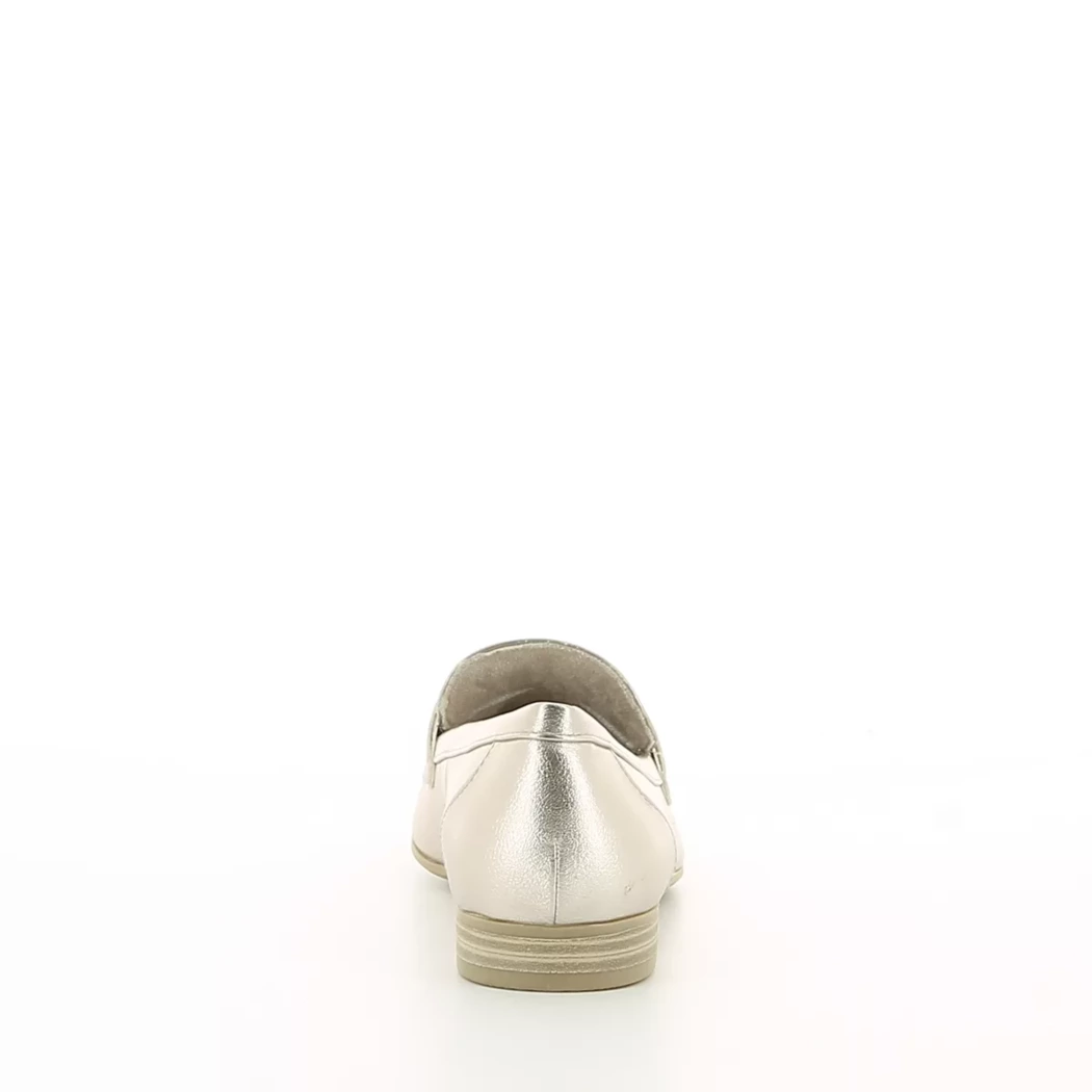 Image (3) de la chaussures Marco Tozzi - Mocassins Or / Bronze / Platine en Cuir synthétique