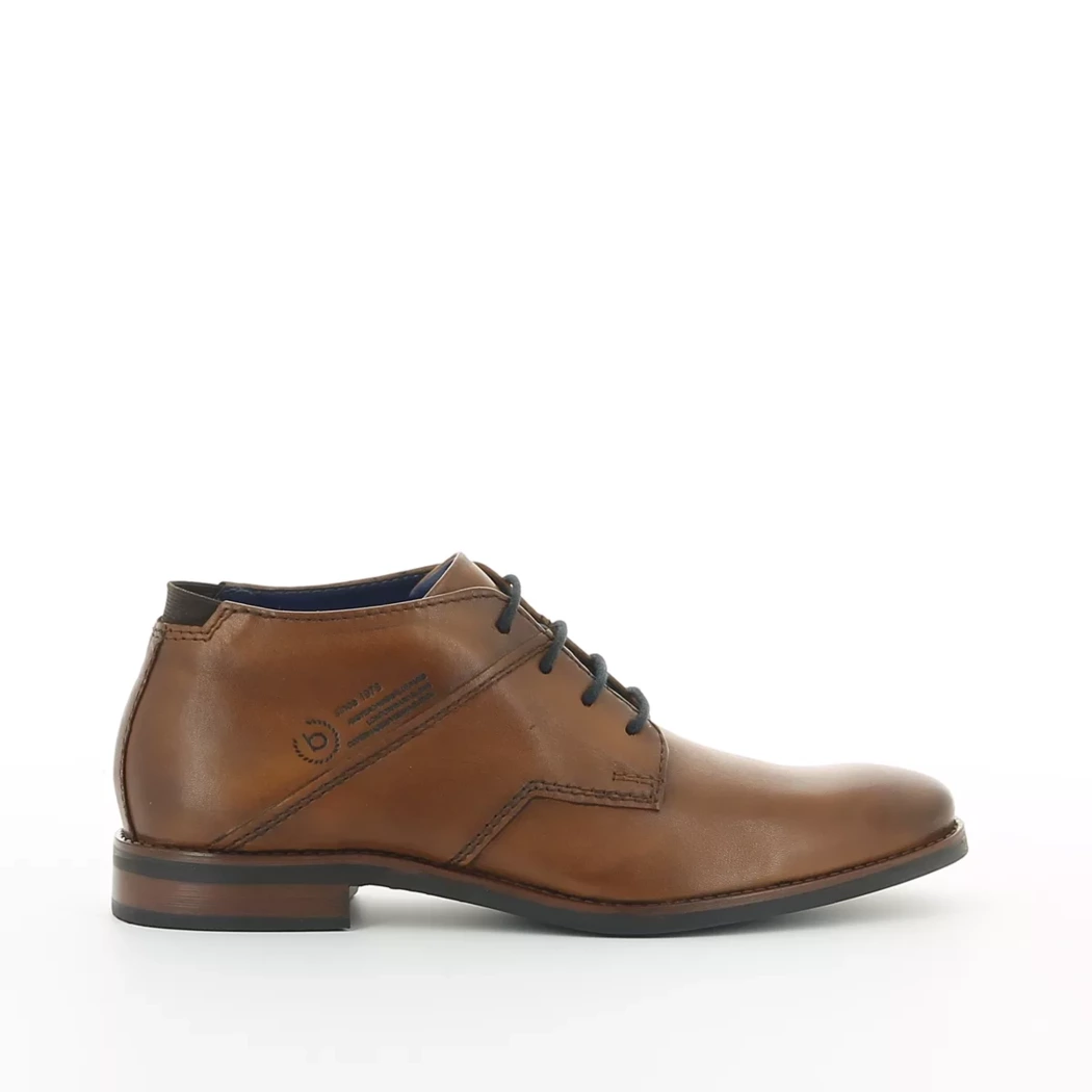 Image (2) de la chaussures Bugatti - Bottines Cuir naturel / Cognac en Cuir