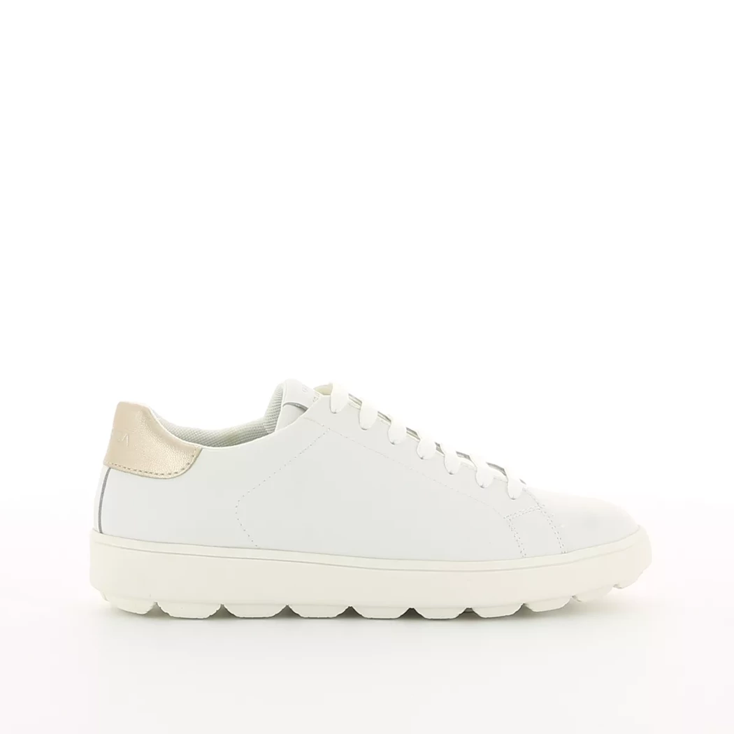 Image (2) de la chaussures Geox - Baskets Blanc en Cuir