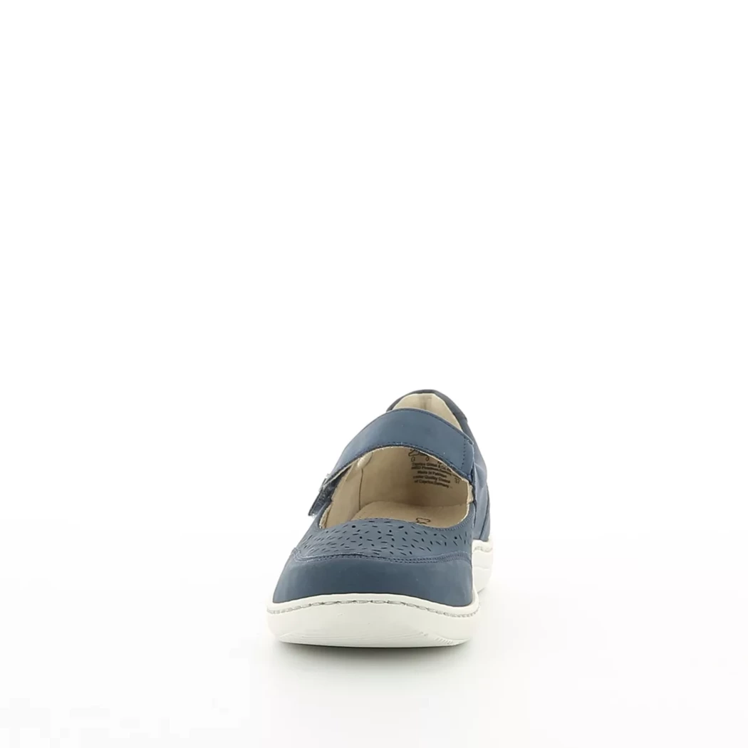 Image (5) de la chaussures Caprice - Ballerines Bleu en Cuir nubuck
