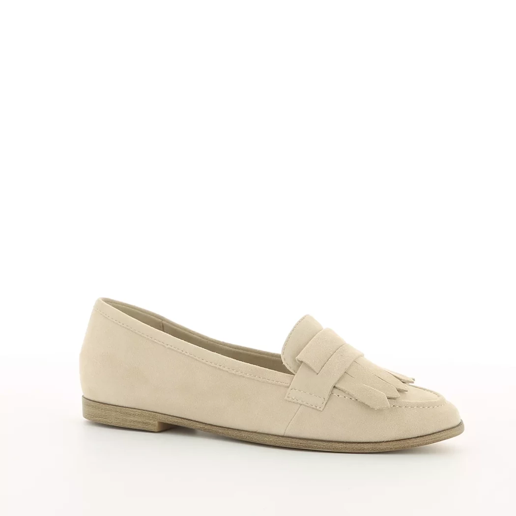 Image (1) de la chaussures Tamaris - Mocassins Beige en Cuir nubuck