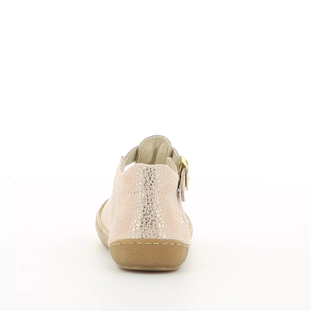 Image (3) de la chaussures Bopy - Bottines ouvertes Rose en Cuir nubuck