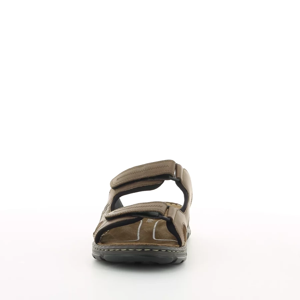 Image (5) de la chaussures Tbs - Mules et Sabots Marron en Cuir