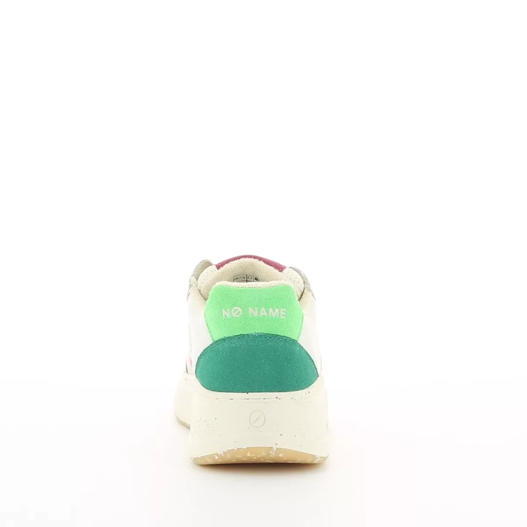 Image (3) de la chaussures No Name - Baskets Blanc en Cuir nubuck