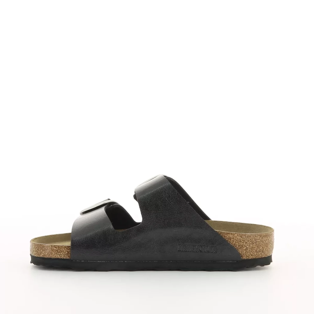 Image (4) de la chaussures Birkenstock - Mules et Sabots Noir en Cuir synthétique