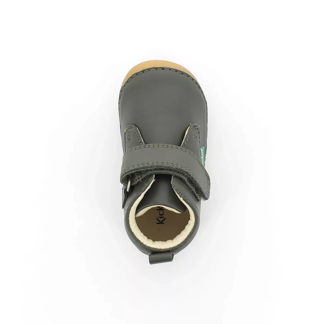 Image (6) de la chaussures Kickers - Bottines Vert en Cuir
