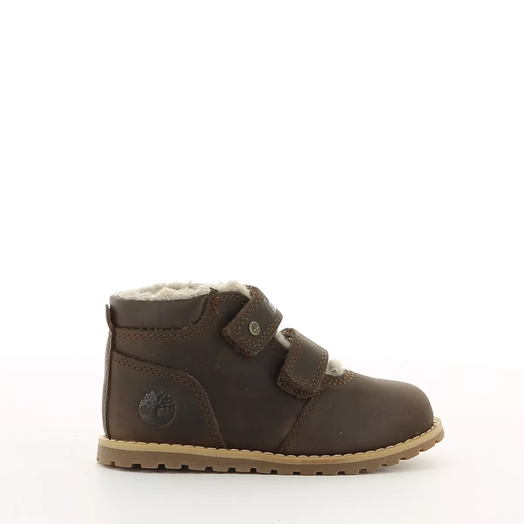 Image (2) de la chaussures Timberland - Bottines Marron en Cuir nubuck