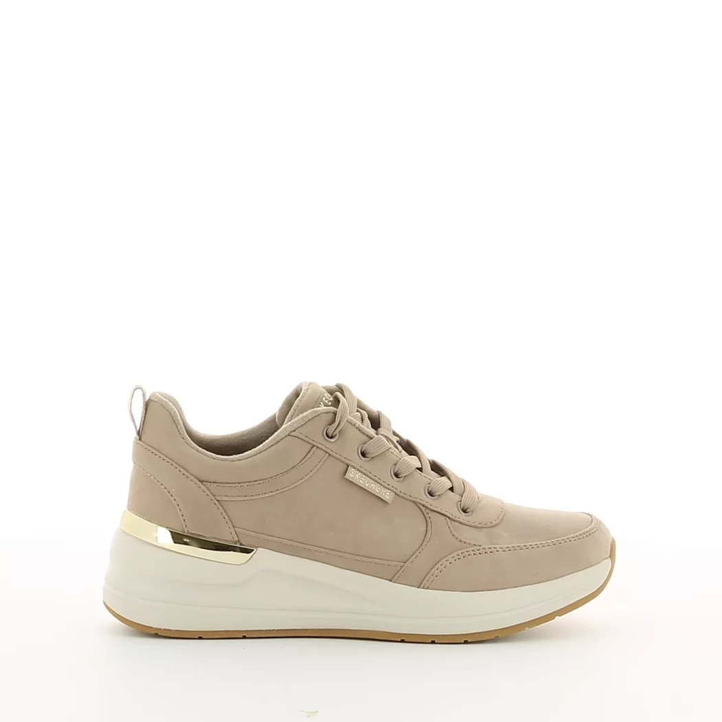 Image (2) de la chaussures Skechers - Baskets Taupe en Cuir synthétique