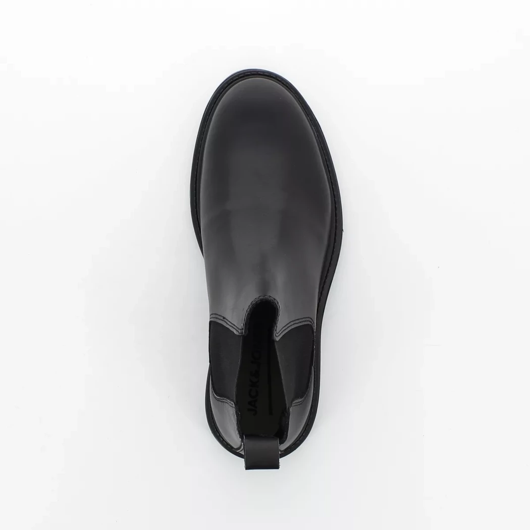 Image (6) de la chaussures Jack & Jones - Boots Noir en Cuir