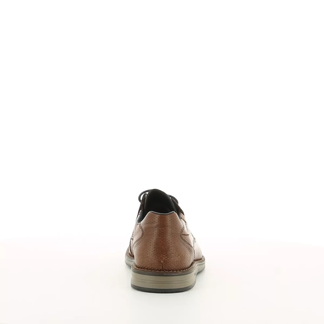 Image (3) de la chaussures Rieker - Chaussures à lacets Cuir naturel / Cognac en Cuir